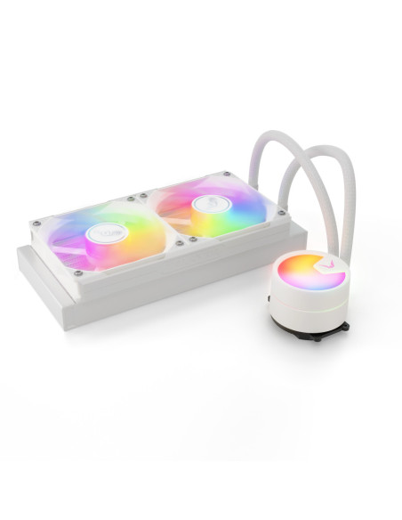 Valkyrie A240 Procesador Sistema de refrigeración líquida todo en uno 24 cm Blanco
