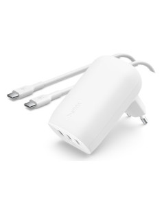 Belkin WCC002VFWH cargador de dispositivo móvil Portátil, Smartphone, Tableta Blanco Corriente alterna Carga rápida Interior