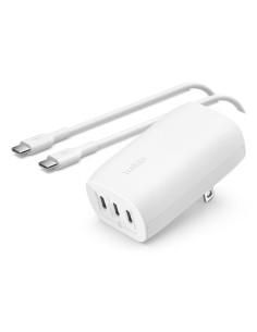 Belkin WCC002VFWH cargador de dispositivo móvil Portátil, Smartphone, Tableta Blanco Corriente alterna Carga rápida Interior 2