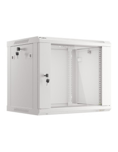 Lanberg WF01-6409-10S armario rack 9U Bastidor de pared Gris