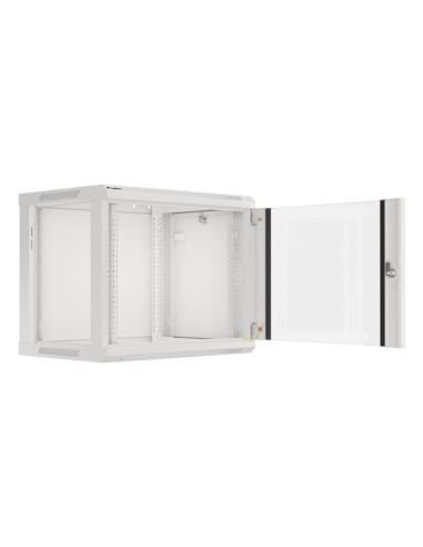 Lanberg WF01-6409-10S armario rack 9U Bastidor de pared Gris