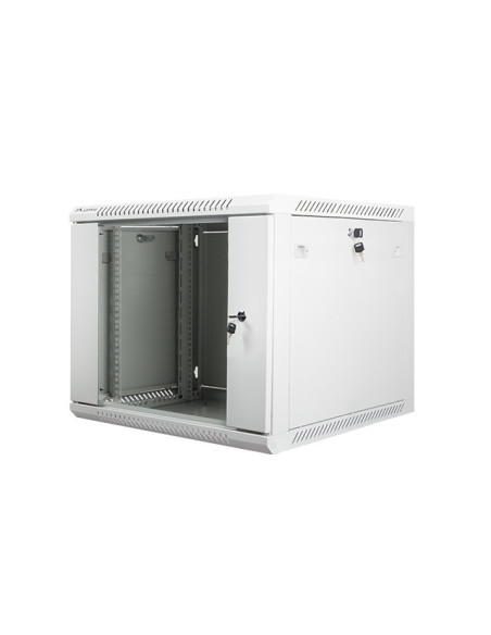 Lanberg WF01-6609-10S armario rack 9U Bastidor de pared Gris