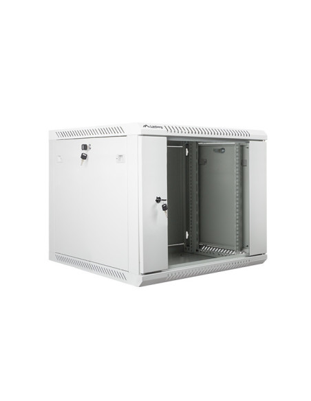 Lanberg WF01-6609-10S armario rack 9U Bastidor de pared Gris