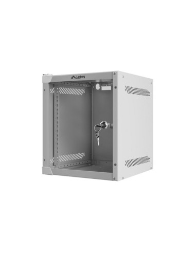 Lanberg WF10-2306-10S armario rack 6U Bastidor de pared Gris