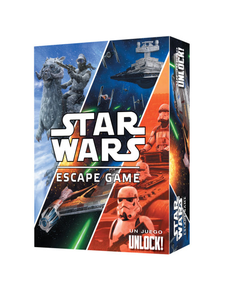 Asmodee STAR WARS ESCAPE Star Wars Escape Game Juego De Cartas