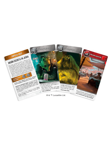 Asmodee STAR WARS ESCAPE Star Wars Escape Game Juego De Cartas