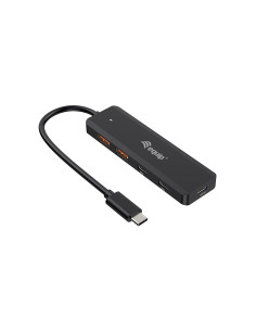 Equip 128966 hub de interfaz USB 3.2 Gen 2 (3.1 Gen 2) Type-C 10000 Mbit s Negro