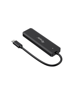 Equip 128966 hub de interfaz USB 3.2 Gen 2 (3.1 Gen 2) Type-C 10000 Mbit s Negro 2