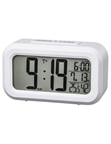 Hama RC 660 Reloj despertador digital Blanco