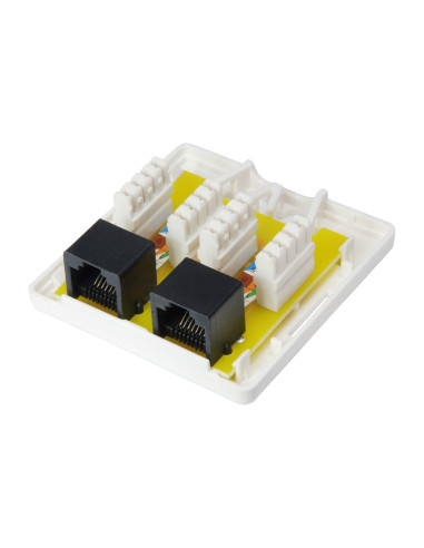 Equip 235214 caja de tomacorriente RJ-45 Blanco