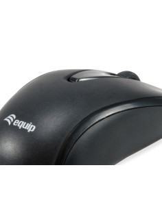 Equip 245116 ratón Oficina Ambidextro USB Tipo C Óptico 1200 DPI 2