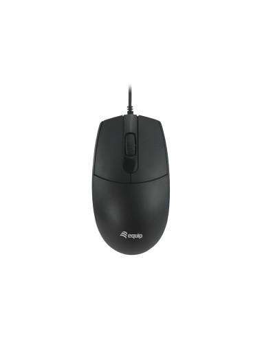 Equip 245117 ratón Oficina Ambidextro USB tipo A Óptico 1200 DPI