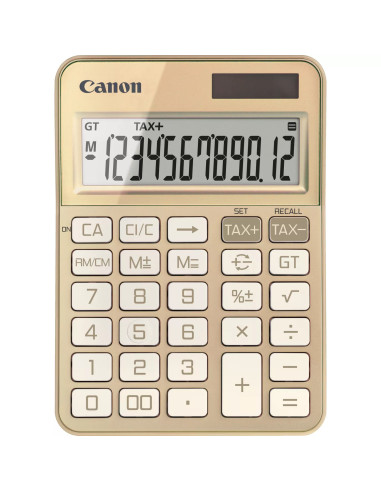 Canon KS-125KB calculadora Escritorio Calculadora básica Oro