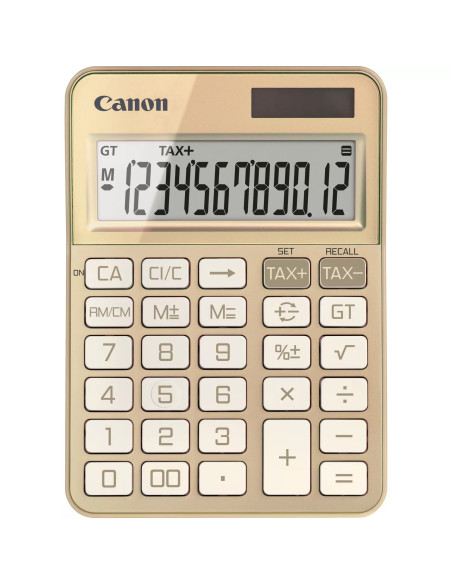 Canon KS-125KB calculadora Escritorio Calculadora básica Oro