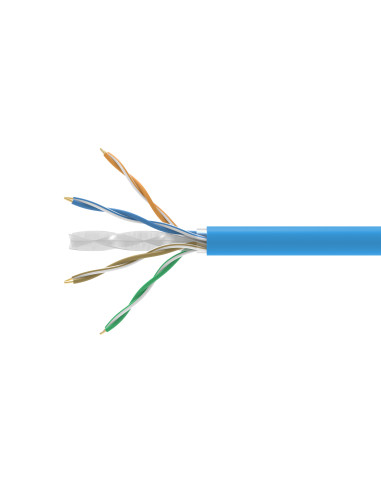 Equip 404542 cable de red Azul 305 m Cat6a U UTP (UTP)