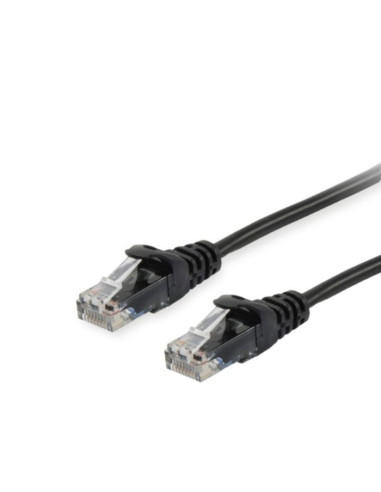 Equip 625474 cable de red Negro 0,15 m Cat6 U UTP (UTP)