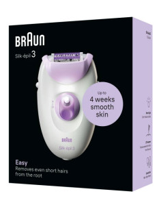 Braun Silk-épil 3 3-000 20 pinzas Púrpura, Blanco 2