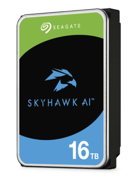 Seagate SkyHawk AI disco duro interno 16 TB 7200 RPM 512 MB 3.5" Serial ATA III