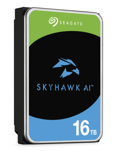 Seagate SkyHawk AI disco duro interno 16 TB 7200 RPM 512 MB 3.5" Serial ATA III