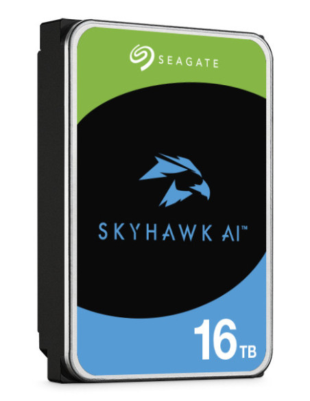 Seagate SkyHawk AI disco duro interno 16 TB 7200 RPM 512 MB 3.5" Serial ATA III