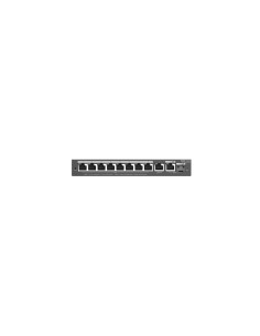 Ruijie Networks RG-ES210GS-P switch Gestionado L2 Gigabit Ethernet (10 100 1000) Energía sobre Ethernet (PoE) Negro