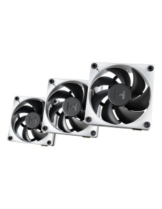 HYTE THICC FP12 Procesador Ventilador 12 cm Negro, Blanco 3 pieza(s)