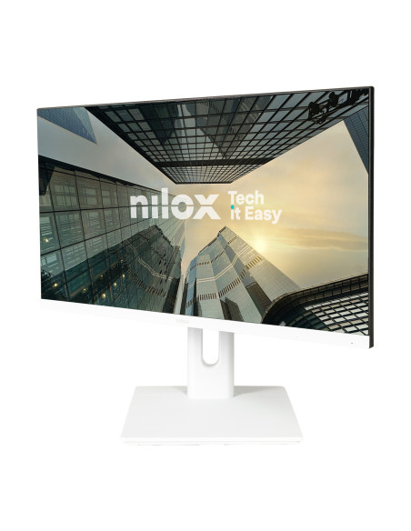 Nilox NXM24REGWEB01W pantalla para PC 60,5 cm (23.8") 1920 x 1080 Pixeles Full HD LED Blanco