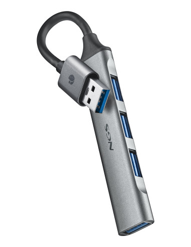 NGS IHUB4 MICRO USB 3.2 Gen 1 (3.1 Gen 1) Type-A 5000 Mbit s Plata