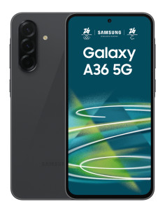 Samsung Galaxy A36 17 cm (6.7") SIM doble Android 15 5G USB Tipo C 6 GB 128 GB 5000 mAh Negro