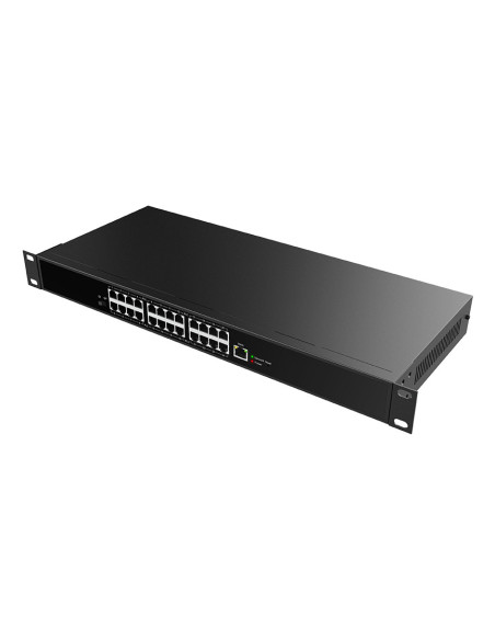 Fanvil PN24 switch No administrado Fast Ethernet (10 100) Negro