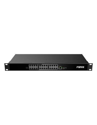 Fanvil PN24 switch No administrado Fast Ethernet (10 100) Negro