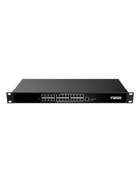 Fanvil PN24 switch No administrado Fast Ethernet (10 100) Negro