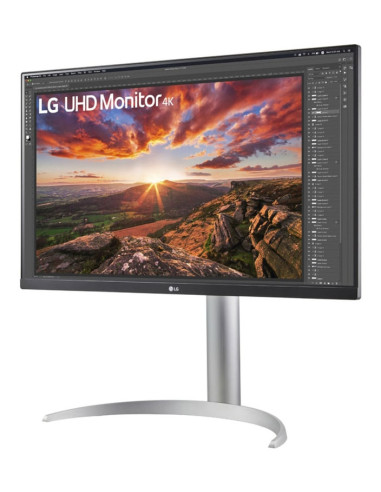 LG 27UP850K-W.AEU monitor pantalla para PC 68,6 cm (27") 3840 x 2160 Pixeles 4K Ultra HD LED Negro