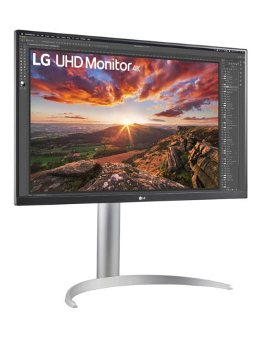 LG 27UP850K-W.AEU monitor pantalla para PC 68,6 cm (27") 3840 x 2160 Pixeles 4K Ultra HD LED Negro