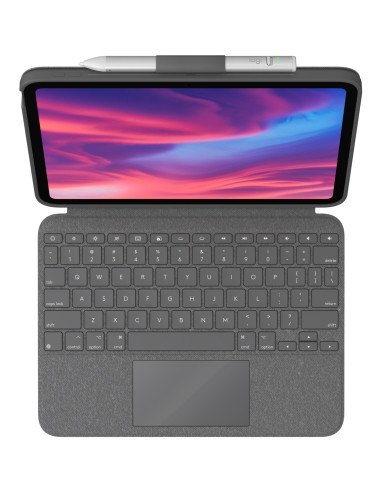 Logitech 920-011435 teclado para móvil QWERTZ Alemán Smart Connector Gris