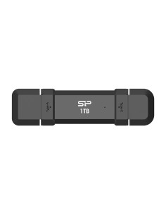 Silicon Power DS72 unidad flash USB 1 TB USB Type-A   USB Type-C 3.2 Gen 2 (3.1 Gen 2) Negro