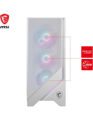 Zone Evil Core G AMD Ryzen 7 5700X 16 1Tb RTX 5070 16Gb Blanco