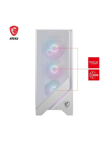 Zone Evil AMD Ryzen 7 5700X 16 1Tb RTX 5070 16Gb Blanco Windows 11