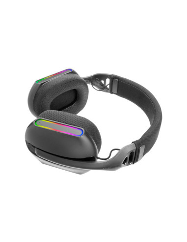 Mars Gaming MHW-PRO Auriculares Inalámbrico y alámbrico Diadema Juego USB Tipo C Bluetooth Negro