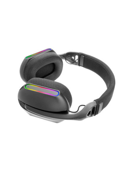 Mars Gaming MHW-PRO Auriculares Inalámbrico y alámbrico Diadema Juego USB Tipo C Bluetooth Negro
