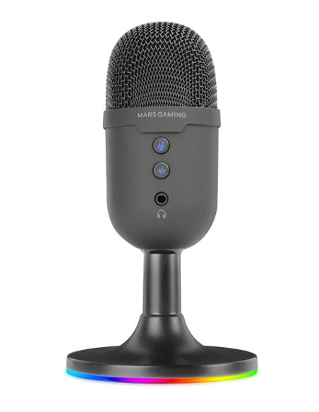 Mars Gaming MMIC-CX Negro Micrófono de superficie para mesa