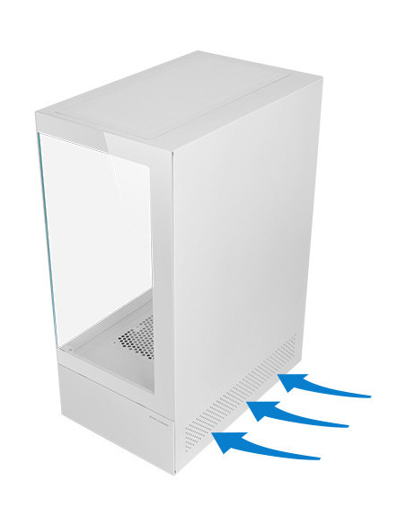 Mars Gaming MC-XOW Midi Tower Blanco