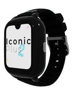 SaveFamily Iconic Plus 2 4,52 cm (1.78") 40 mm Digital Pantalla táctil 4G Negro Wifi GPS (satélite)