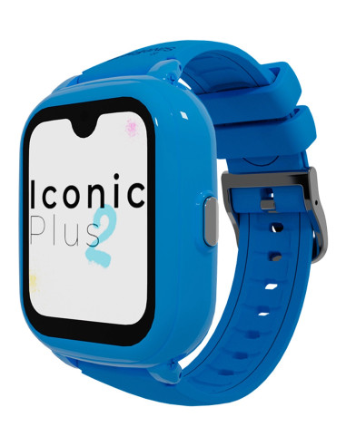 SaveFamily Iconic Plus 2 4,52 cm (1.78") 40 mm Digital Pantalla táctil 4G Azul Wifi GPS (satélite)