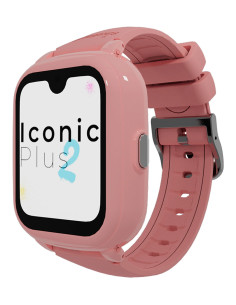 SaveFamily Iconic Plus 2 4,52 cm (1.78") 40 mm Digital Pantalla táctil 4G Rosa Wifi GPS (satélite)