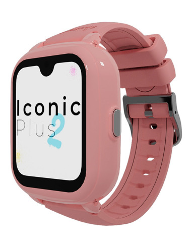SaveFamily Iconic Plus 2 4,52 cm (1.78") 40 mm Digital Pantalla táctil 4G Rosa Wifi GPS (satélite)