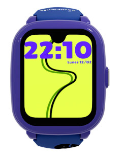 SaveFamily Iconic Plus 2 4,52 cm (1.78") 40 mm Digital Pantalla táctil 4G Azul Wifi GPS (satélite) 2