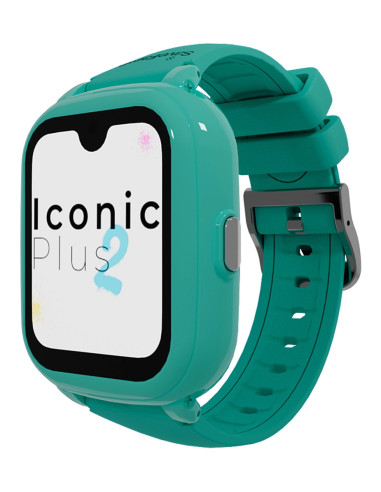 SaveFamily Iconic Plus 2 4,52 cm (1.78") 40 mm Digital Pantalla táctil 4G Color menta Wifi GPS (satélite)