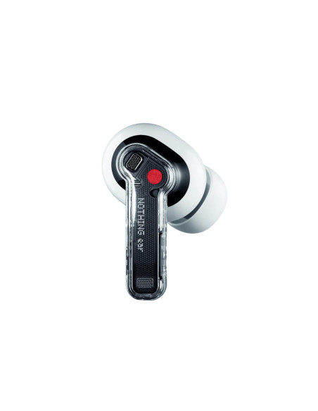 Nothing Ear Auriculares True Wireless Stereo (TWS) Dentro de oído Llamadas Música USB Tipo C Bluetooth Transparente, Blanco