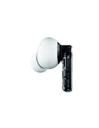 Nothing Ear Auriculares True Wireless Stereo (TWS) Dentro de oído Llamadas Música USB Tipo C Bluetooth Transparente, Blanco